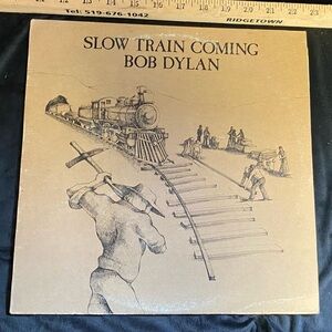 Bob Dylan Slow Train Coming Vinyl Record